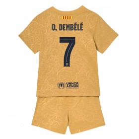 Goedkope FC Barcelona O. Dembele 7 Kids Uittenue 2022-23